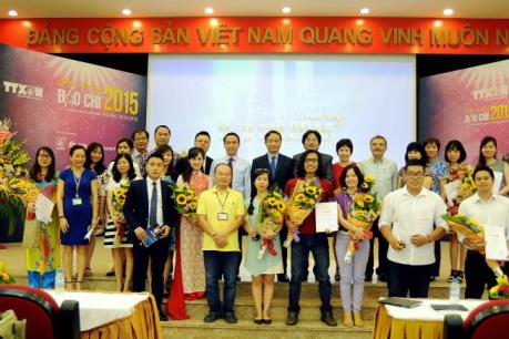 56 tác phẩm xuất sắc đoạt Giải báo chí TTXVN 2015