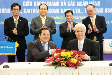 Sacombank hợp tác với Tập đoàn Resona Holdings 