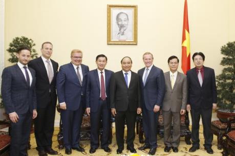 Thủ tướng tiếp đoàn doanh nghiệp Hoa Kỳ, Tổng Giám đốc Tập đoàn Samsung