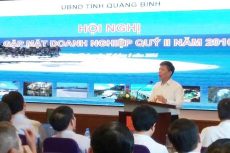 Quảng Bình đối thoại gỡ khó cho doanh nghiệp