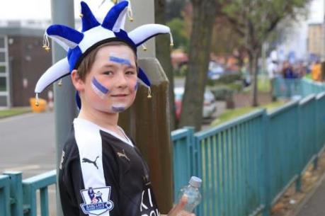 Niềm vui của các cổ động viên đội bóng Leicester City