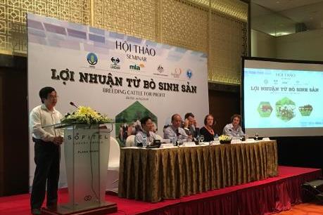 Chuyên gia quốc tế hiến kế phát triển bền vững đàn bò Việt Nam
