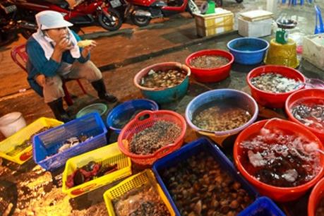 Giá các loại thủy hải sản tăng cao