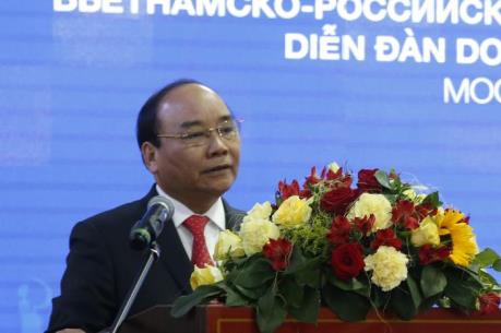 Thủ tướng cam kết tạo điều kiện cho doanh nghiệp Nga đầu tư vào Việt Nam