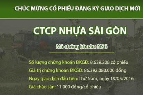Nhựa Sài Gòn chào sàn UPCoM với hơn 8,6 triệu cổ phiếu
