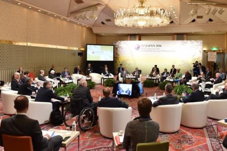 Bộ trưởng tài chính và Thống đốc Ngân hàng TƯ G7 bắt đầu hội nghị 2 ngày