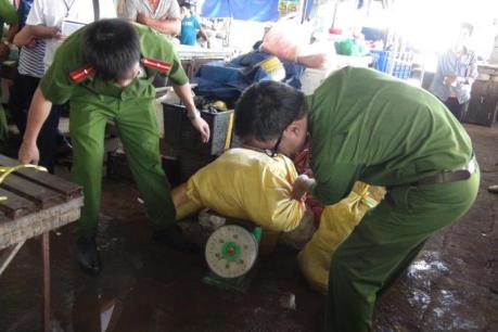 Bình Phước phát hiện hàng trăm kg mỡ bẩn