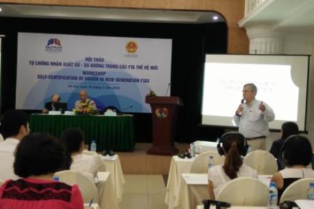 Tự chứng nhận xuất xứ sẽ tiết kiệm thời gian và chi phí cho doanh nghiệp