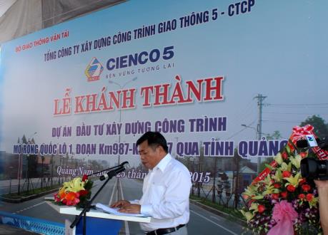 Bộ GTVT bác thông tin thoái vốn tại Cienco 5 gây thất thoát cho Nhà nước