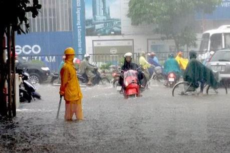 Dự báo thời tiết ngày 29/5: Hà Nội tiếp tục có mưa to về chiều, đề phòng ngập úng