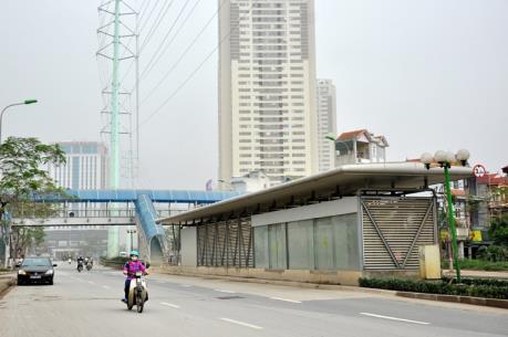 Hà Nội bàn giao hệ thống nhà chờ tuyến xe buýt nhanh BRT
