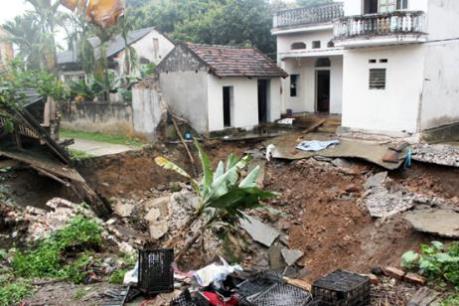 Hà Nội: Đã xác định được nguyên nhân gây sụt lún đất ở Mỹ Đức