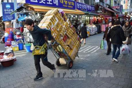 Lĩnh vực chế tạo của Hàn Quốc tăng cao nhất 7 tháng