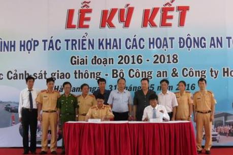 Honda hỗ trợ nâng cao kỹ năng lái xe cho cảnh sát giao thông