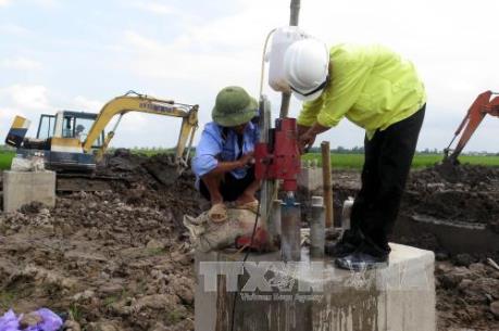 Thông tin chính thức về móng trụ đường dây 220 kV Trực Ninh- Nam Định