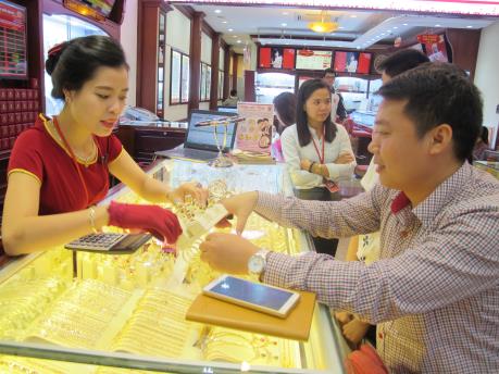 Giá vàng chiều 2/6 tăng nhẹ