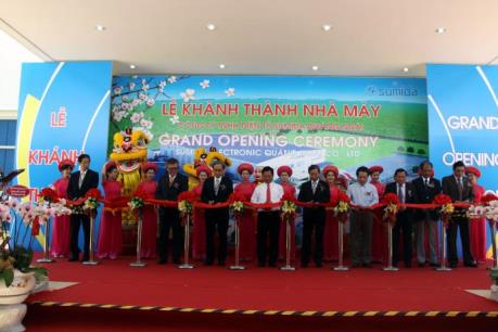 Khánh thành nhà máy sản xuất linh kiện điện tử Nhật Bản
