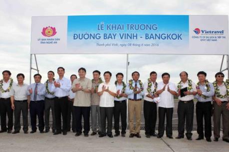 Khai trương đường bay Vinh - Bangkok với mức giá tốt nhất thị trường