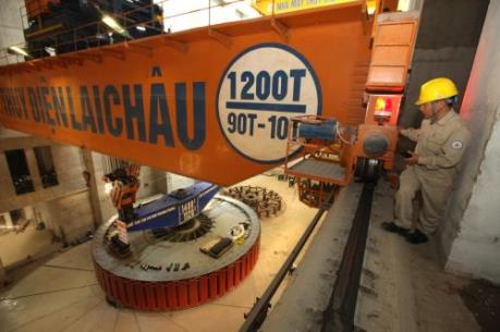 Tổ máy 2 Thủy điện Lai Châu sẽ phát điện trước ngày 15/6