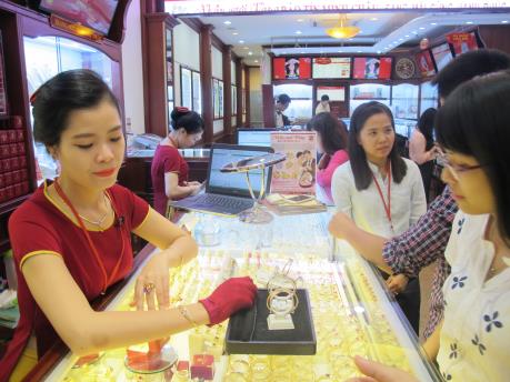 Giá vàng chiều 13/6 tăng mạnh