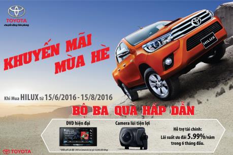 Toyota Việt Nam ưu đãi cho khách hàng mua xe Hilux