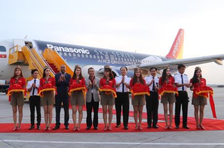 Vietjet cùng Panasonic hợp tác xây dựng thương hiệu