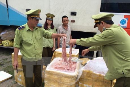  Bắc Giang bắt giữ khối lượng lớn nội tạng động vật hôi thối không có nguồn gốc 