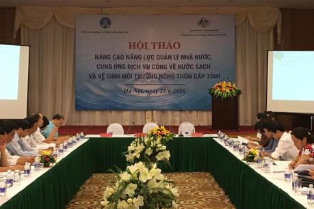 Đến năm 2020, cư dân nông thôn được sử dụng 60 lít nước sạch/người/ngày