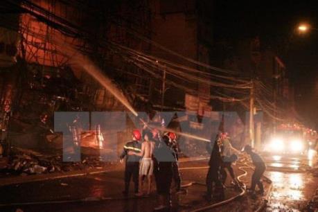 Hỏa hoạn thiêu rụi 2 căn nhà ở thành phố Buôn Ma Thuột