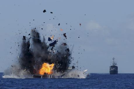 Indonesia thông báo kế hoạch đánh chìm tàu cá đánh bắt trái phép