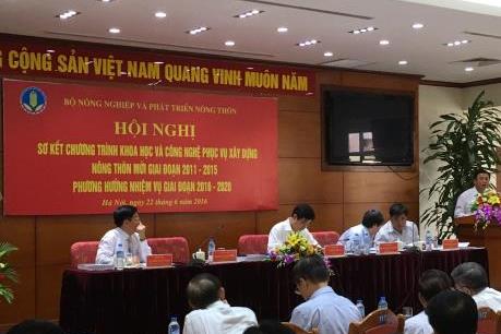 Đưa vào xây dựng nông thôn mới phải là công nghệ tiên tiến