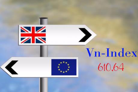 Chứng khoán sáng 24/6: Hiệu ứng Brexit, VN-Index giảm gần 22 điểm