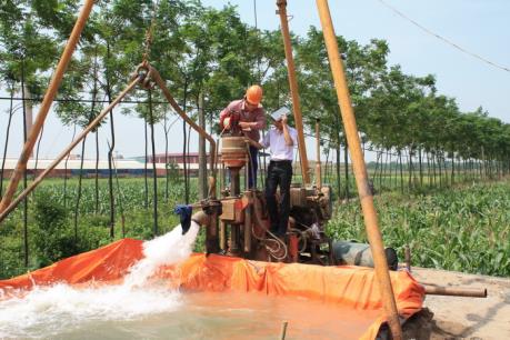 Hưng Yên: Xử phạt doanh nghiệp khai thác nước ngầm trái phép