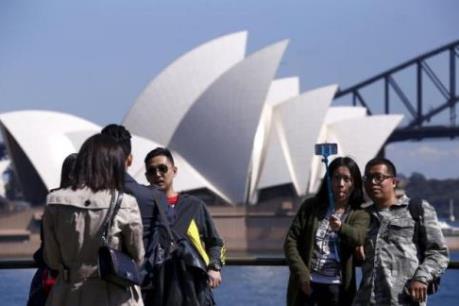Lượng du khách Trung Quốc trở lại Australia giảm mạnh