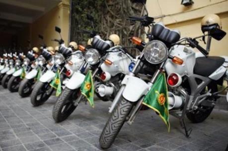 Tp. Hồ Chí Minh: Tiếp nhận 100 xe mô tô đặc chủng phục vụ phòng chống tội phạm
