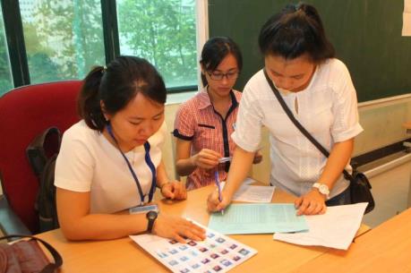 Kỳ thi THPT quốc gia 2016: Trên 76.000 thí sinh Hà Nội làm thủ tục dự thi