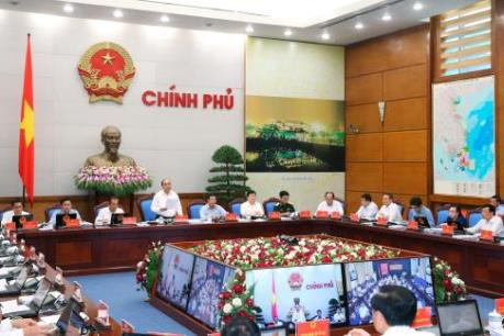 Thủ tướng chủ trì họp trực tuyến với các địa phương về kinh tế - xã hội