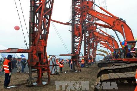 Lilama 69-1 hoàn thành trên 34% khối lượng tại Nhiệt điện Thái Bình 1