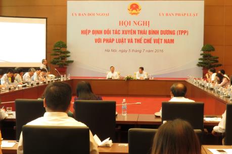 Hoàn thiện thể chế pháp luật trong TPP