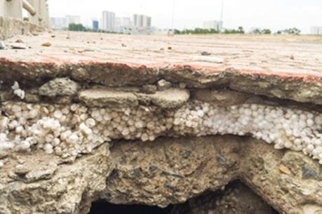 Kết quả kiểm tra vụ “bê tông cốt… xốp” tại đường trục phía Nam