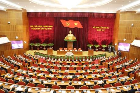 Bế mạc Hội nghị lần thứ ba Ban Chấp hành Trung ương Đảng khóa XII