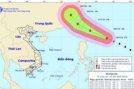 Dự báo thời tiết 8/7: Cảnh báo ảnh hưởng của siêu bão Nepartak