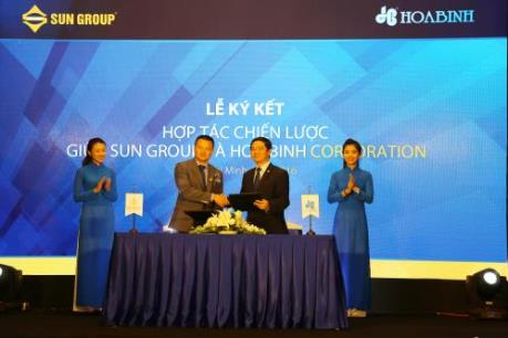 Sun Group và Địa ốc Hòa Bình ký hợp tác chiến lược 