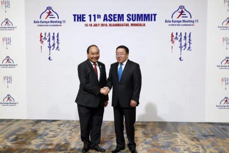 Thủ tướng Nguyễn Xuân Phúc dự Hội nghị Cấp cao Á – Âu lần thứ 11