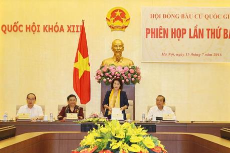 Phiên họp thứ bảy Hội đồng bầu cử quốc gia