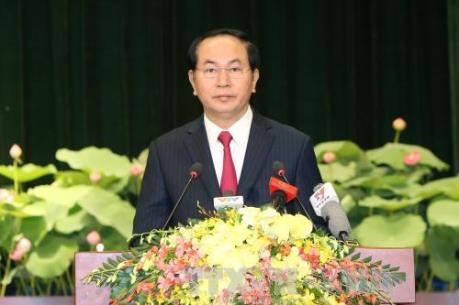 Kỳ họp thứ nhất, Quốc hội khóa XIV: Ông Trần Đại Quang trúng cử chức vụ Chủ tịch nước