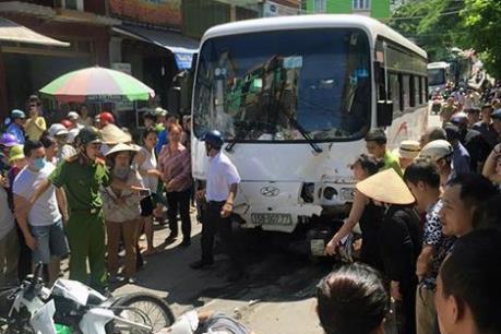 Hải Phòng: Ô tô mất phanh đâm 7 người bị thương