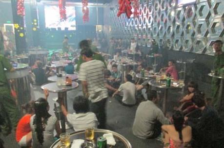 Đột kích quán Bar lớn nhất Thanh Hóa