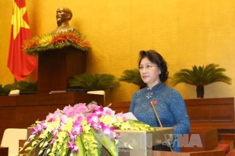 Kỳ họp thứ nhất, Quốc hội khóa XIV: Trình số lượng Ủy viên Ủy ban Thường vụ Quốc hội