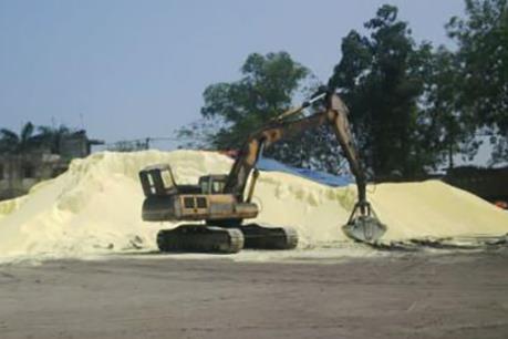 Phú Thọ: Tập kết, vận chuyển lưu huỳnh gây ô nhiễm môi trường